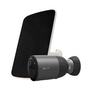 مجموعة كاميرا إيزفيز BC1C الذكية ببطارية - دقة 2 ميجابكسل مع لوح طاقة شمسية