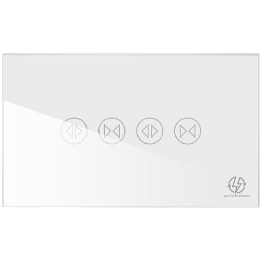 Tuya Wi-Fi Curtain White US Double