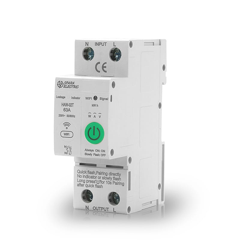 Smart Circuit Breaker – 63A | 36mm | WiFi Tuya