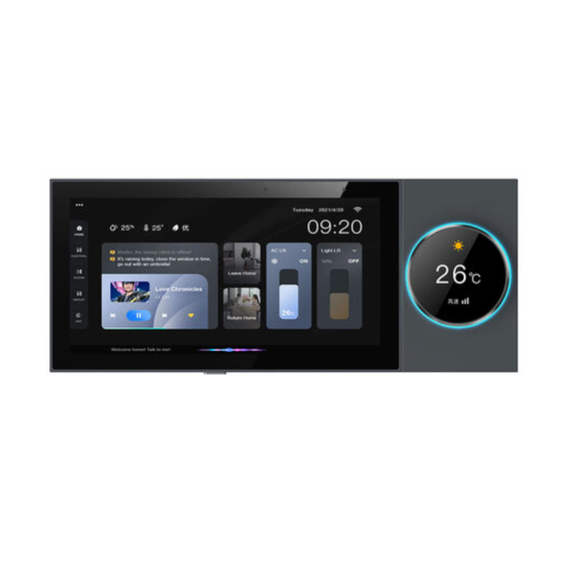 Tuya شاشة 8 بوصات مع واي فاي ومضخم صوت (4 مكبرات)