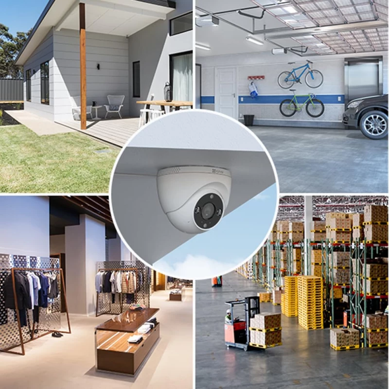 كاميرا إيزفيز خارجية واي فاي بدقة 2K بدون بطارية CS-H4 - الصورة 5