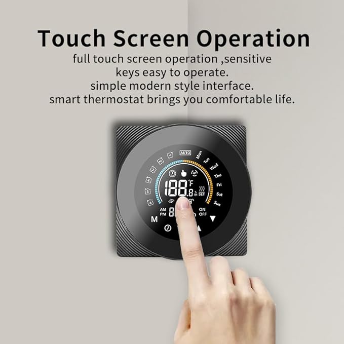 زجبي منظم حرارة Tuya للتدفئة الأرضية - الصورة 4