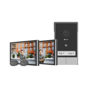 EZVIZ 2K Video Intercom 2 Apartments | HP7 2-Family Kit